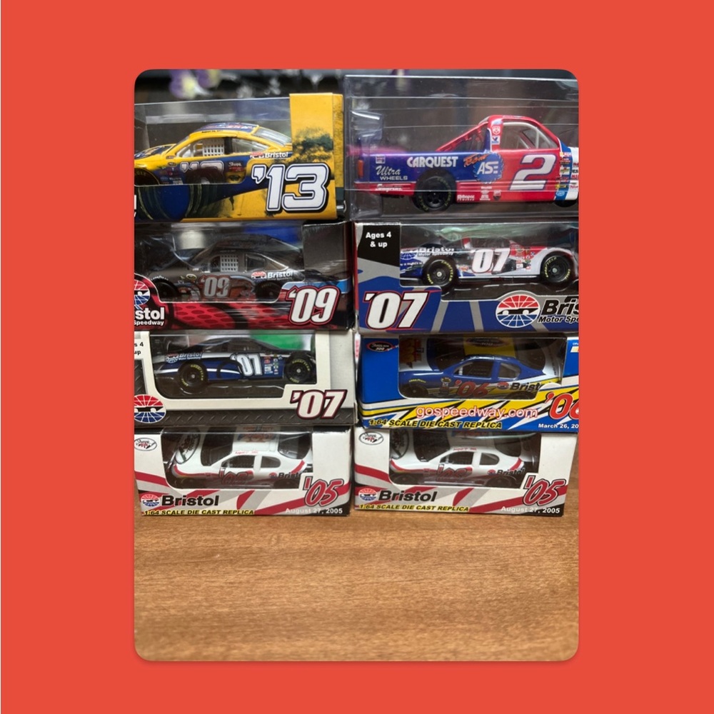 Bundle of Bristol motor speedway diecast
